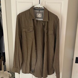 Jetty Men's Green Lightweight Shirt Jacket